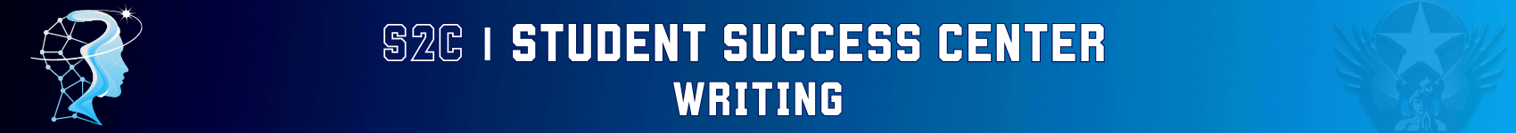 Student Success Center Writing banner icon